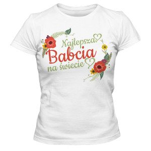 Koszulka NAJLEPSZA BABCIA NA ŚWIECIE 3