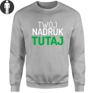 Bluza męska z własnym nadrukiem