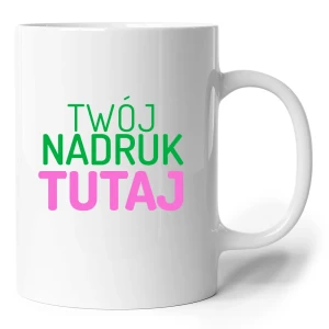 Kubek 330 ml z własnym nadrukiem, różne kolory