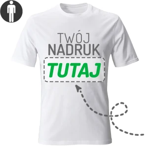 Koszulka męska z własnym nadrukiem