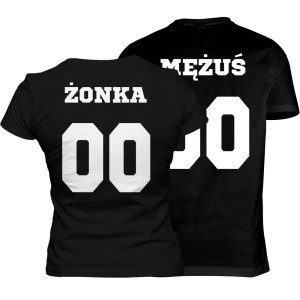 Zestaw koszulek dla par Żonka i Mężuś