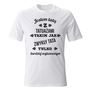 Koszulka JESTEM TATĄ Z TATUAŻAMI