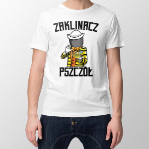 Koszulka dla pszczelarza ZAKLINACZ PSZCZÓŁ