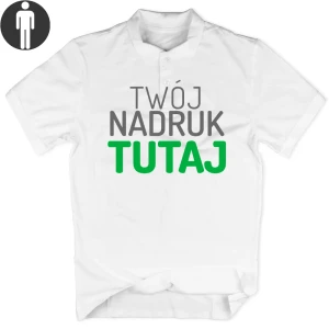 Koszulka polo męska z własnym nadrukiem