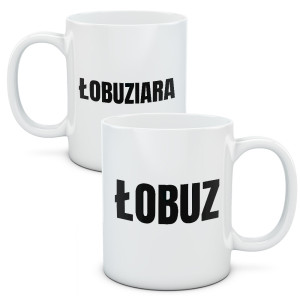 Kubki dla par, zestaw Łobuzy