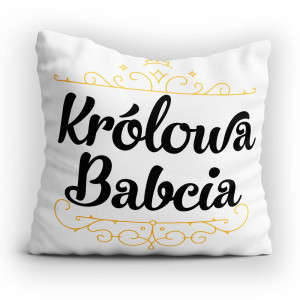 Poduszka KRÓLOWA BABCIA