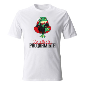 Koszulka męska ŻAJEBISTY PROGRAMISTA