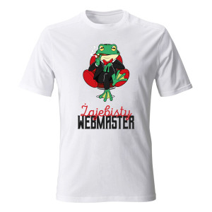 Koszulka męska ŻAJEBISTY WEBMASTER