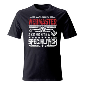 Koszulka męska NAJLEPSZY WEBMASTER