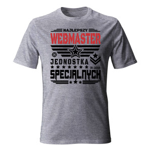 Koszulka męska NAJLEPSZY WEBMASTER