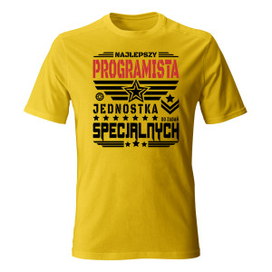 Koszulka męska NAJLEPSZY PROGRAMISTA