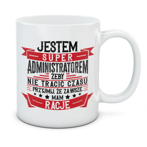 Kubek JESTEM ADMINISTRATOREM