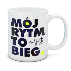 Kubek MÓJ RYTM TO BIEG
