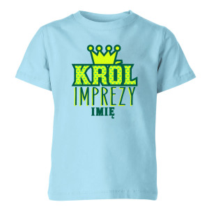 Koszulka dziecięca KRÓL IMPREZY