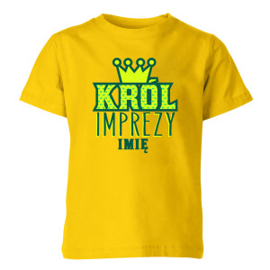 Koszulka dziecięca KRÓL IMPREZY