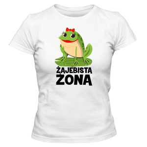 Koszulka damska ŻAJEBISTA ŻONA