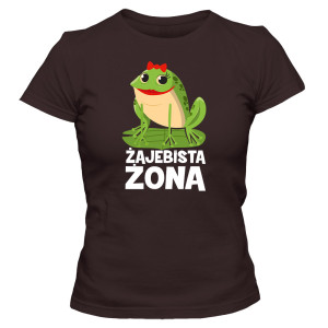 Koszulka damska ŻAJEBISTA ŻONA