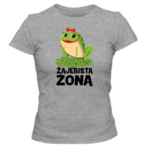 Koszulka damska ŻAJEBISTA ŻONA