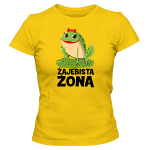 Koszulka damska ŻAJEBISTA ŻONA