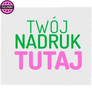 Ściereczka do okularów z własnym nadrukiem