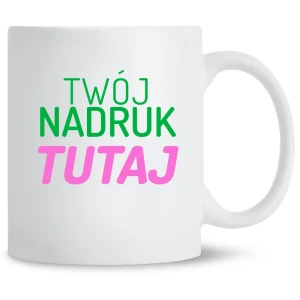 Kubek matowy z własnym nadrukiem
