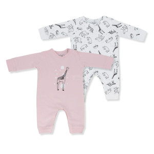 Rampersy niemowlęce z kolekcji Safari. Dwupak. Unisex.