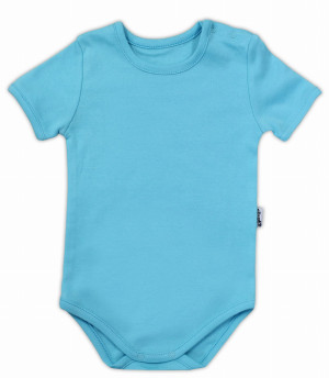 Nicola body z krótkim rękawem dla niemowląt Blue