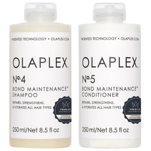 Olaplex Bond Maintenance zestaw odbudowujący szampon No. 4 250 ml odżywka No. 5 250 ml