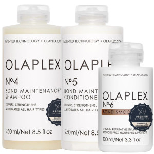 Olaplex Bond Maintenance zestaw odbudowujący-szampon No. 4 250ml-odżywka No. 5 250ml-krem No. 6 100 ml