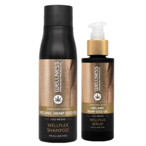 Wellness Premium Wellplex zestaw szampon 500 ml serum 100 ml
