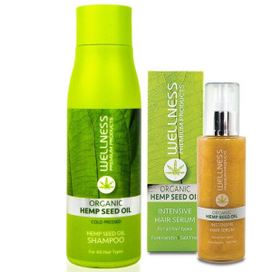 Wellness Premium Zestaw Szampon 500 ml, Serum 100 ml