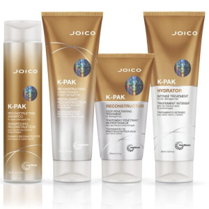 Joico K-pak zestaw - szampon 300ml,odżywka 250ml,deep 150ml,hydrator 250ml