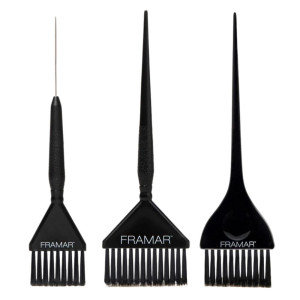 Framar Family Pack Brush Set -zestaw 3 pędzli do koloryzacji