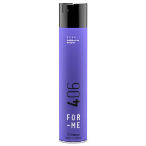 Framesi For Me 406 Hold&Brush Me Hairspray - mocny lakier do wielokrotnego modelowania 500ml