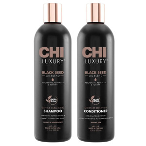 Chi Luxury Black Seed Oil - zestaw szampon 355ml odżywka 355ml