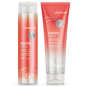 Joico YouthLock - zestaw z kolagenem do włosów dojrzałych szampon 300ml odżywka 250ml