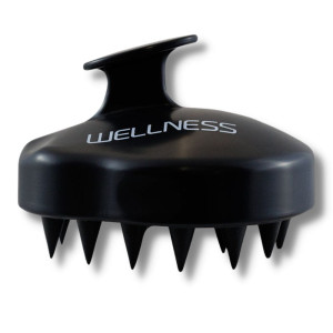 Wellness Premium Products masażer do włosów i skóry głowy czarny