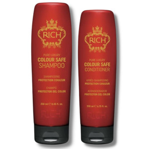 Rich Pure Luxury Color Safe - zestaw do włosow farbowanych szampon 250ml odżywka 200ml
