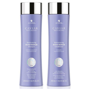 Alterna Caviar Bond Repair zestaw odbudowujący zniszczone włosy szampon 250 ml odżywka 250 ml