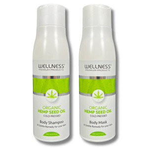 Wellness Premium Products Body - zestaw do ciała szampon 500ml, maska 500ml