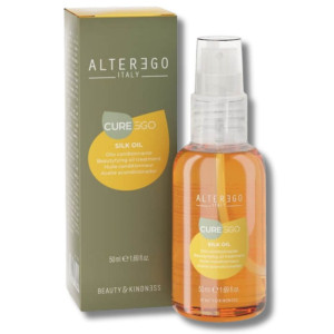 Alter Ego CureEgo Silk Oil - olejek wygładzający do włosów puszących się 50ml