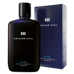 Graham Hill STOWE Wax Out Charcoal Shampoo - oczyszczający szampon 250ml