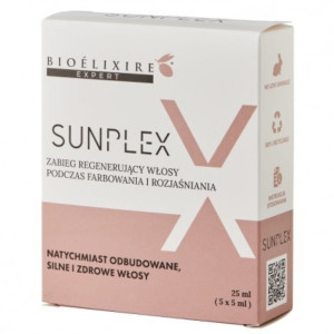 Sunplex kuracja regenerująca włosy- odbudowa 5x5ml