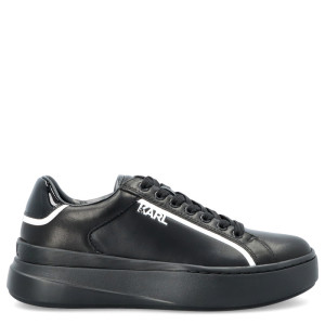 Sneakersy męskie - KARL LAGERFELD KRONOS KL54020 CZARNE