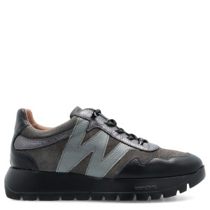Hiszpańskie sneakersy premium - WONDERS A-24110 CZARNE