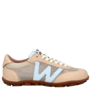 Hiszpańskie sneakersy premium - WONDERS AP-2101 BEŻOWE