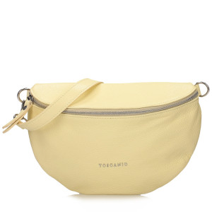 Skórzana nerka - TOSCANIO F181 ŻÓŁTA