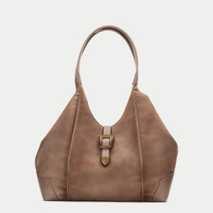 Elegancka torebka damska - HISPANITAS BI264939 BEŻOWA