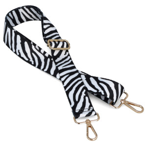 Wymienny pasek do torebki - TYMOTEO LOVE 06 ZEBRA