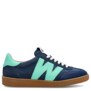 Hiszpańskie sneakersy premium - WONDERS AP-2001 CIEMNONIEBIESKIE
